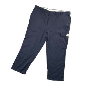 Bulwark FR Navy Flame Resistant Cargo Pants Mens 46x29 Workwear Utility